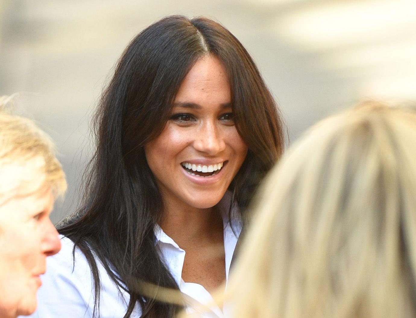 Meghan Markle At London Smart Works Collection Launch After Us Open