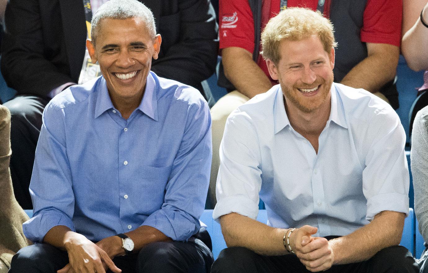 prince harry bromance with barack obama