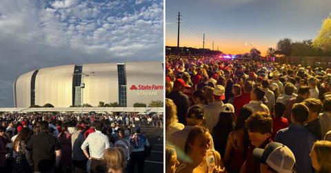 Photo of Charlie Kirk's Funeral