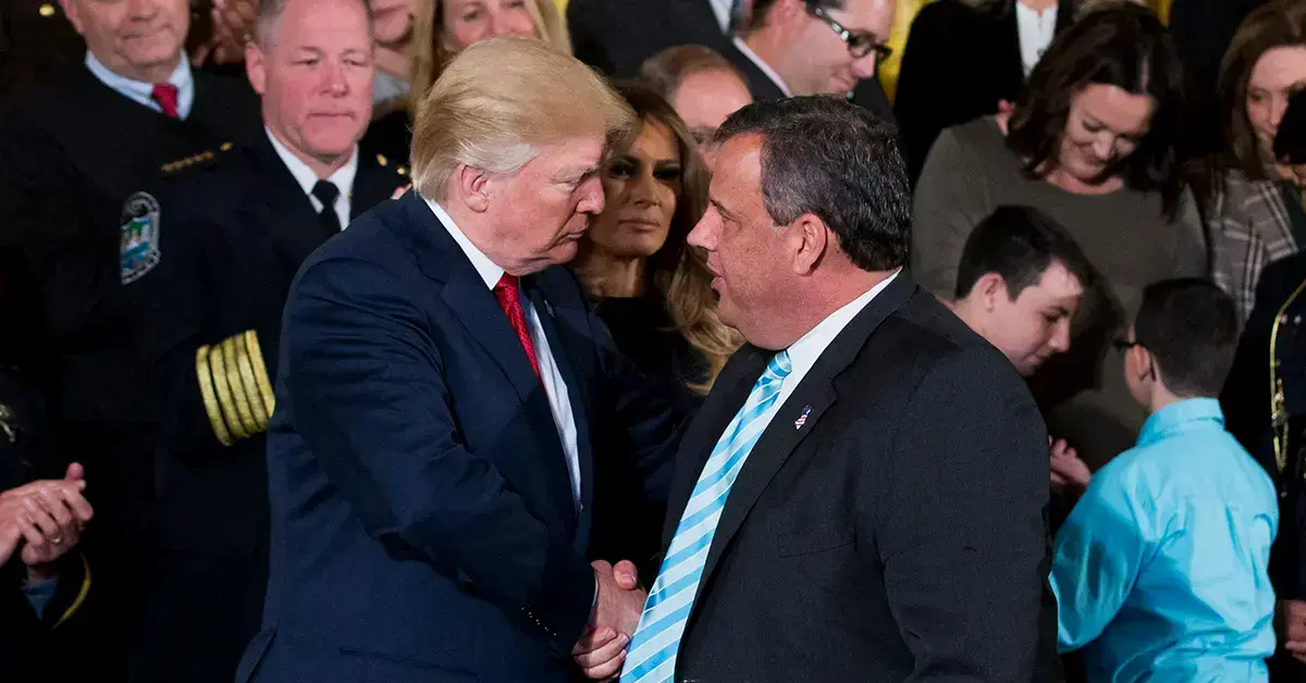 donald trump chris christie criminal charges