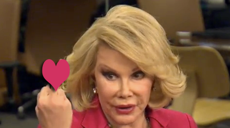 //joan rivers finger pp