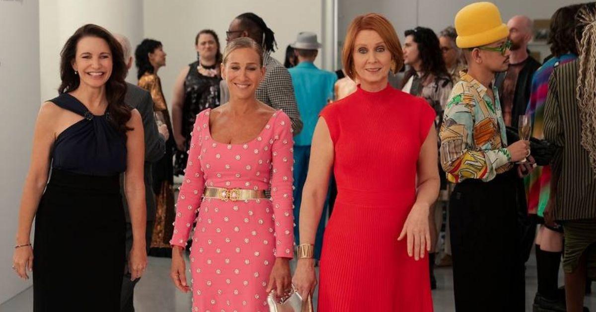 Photo of Kristin Davis, Sarah Jessica Parker and Cynthia Nixon
