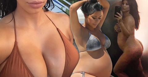 Kim Kardashian Naked Nude Topless Boobs Butt Pregnant