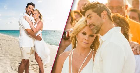 Tamra judge eddie renew vows aruba