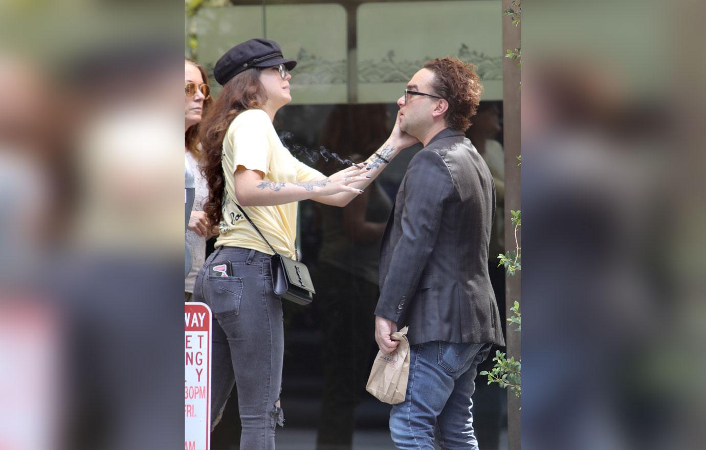 Big Bang Star Johnny Galecki Cavorts With Much Younger Girlfriend