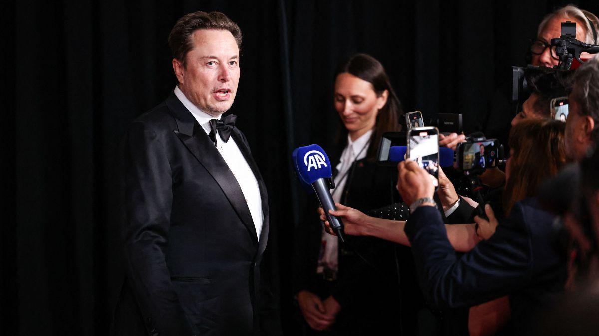A photo of Elon Musk