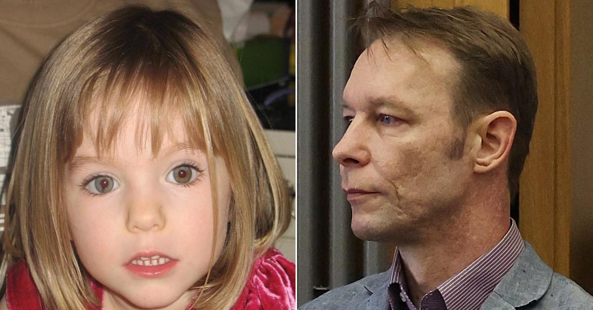 Split photo of Madeleine McCann, Christian Brueckner