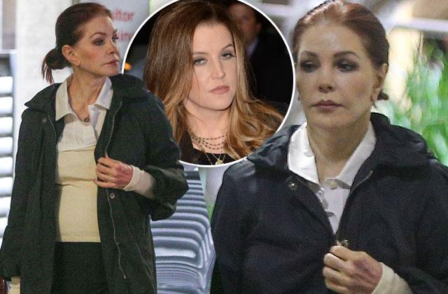 //priscilla presley hospital daughter lisa marie presley kids missing pics