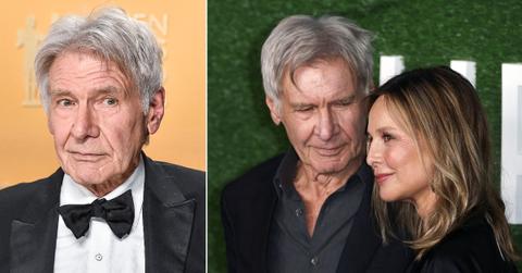 Photo of Harrison Ford and Calista Flockhart