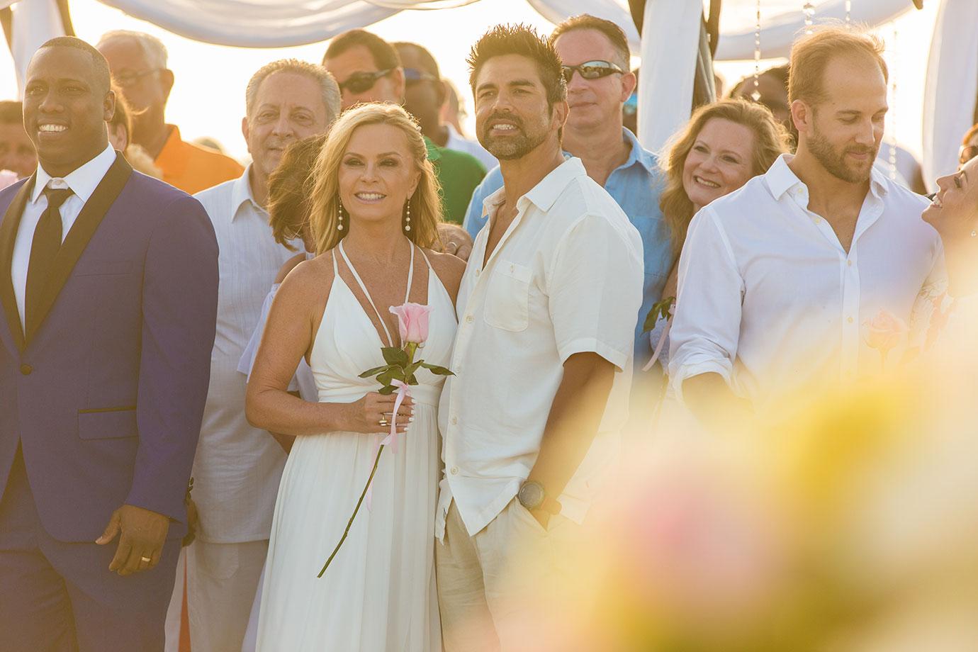 Tamra judge eddie renew vows aruba