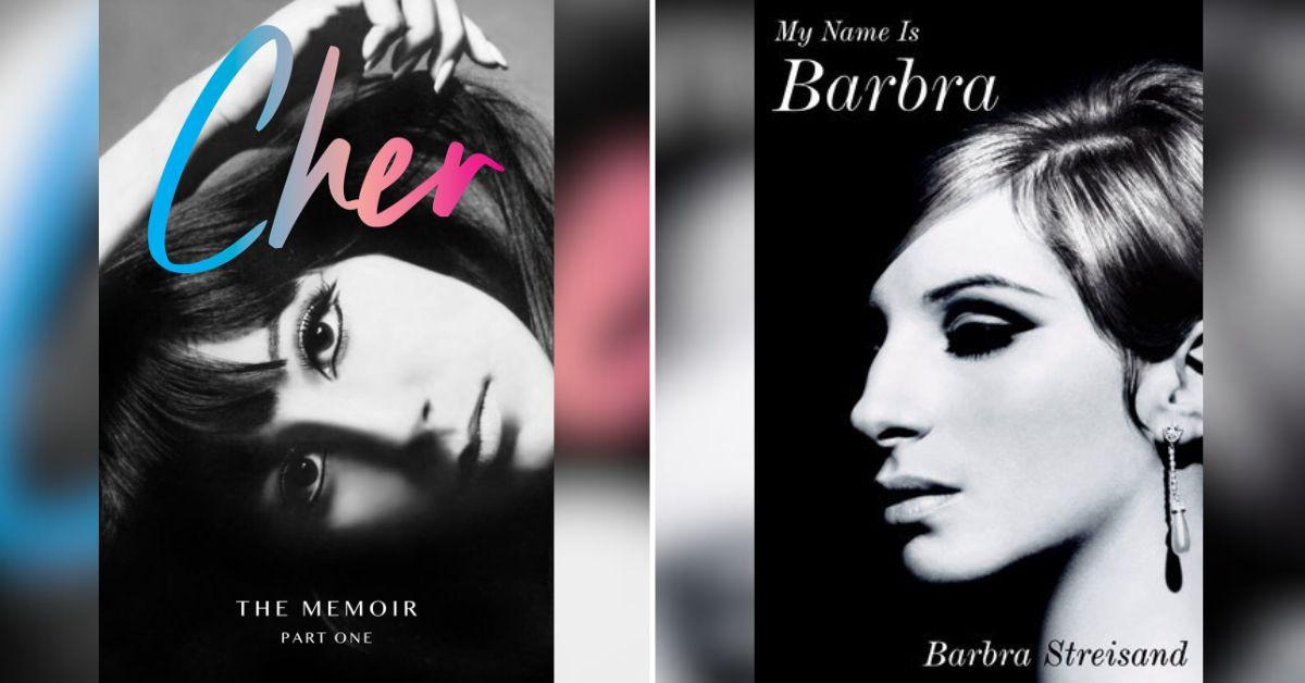 Composite Photo of Memoirs by Cher and Barbra Streisand