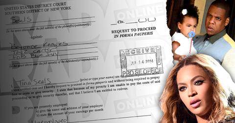//beyonce tina seal real mama blue ivy lawsuit pp sl