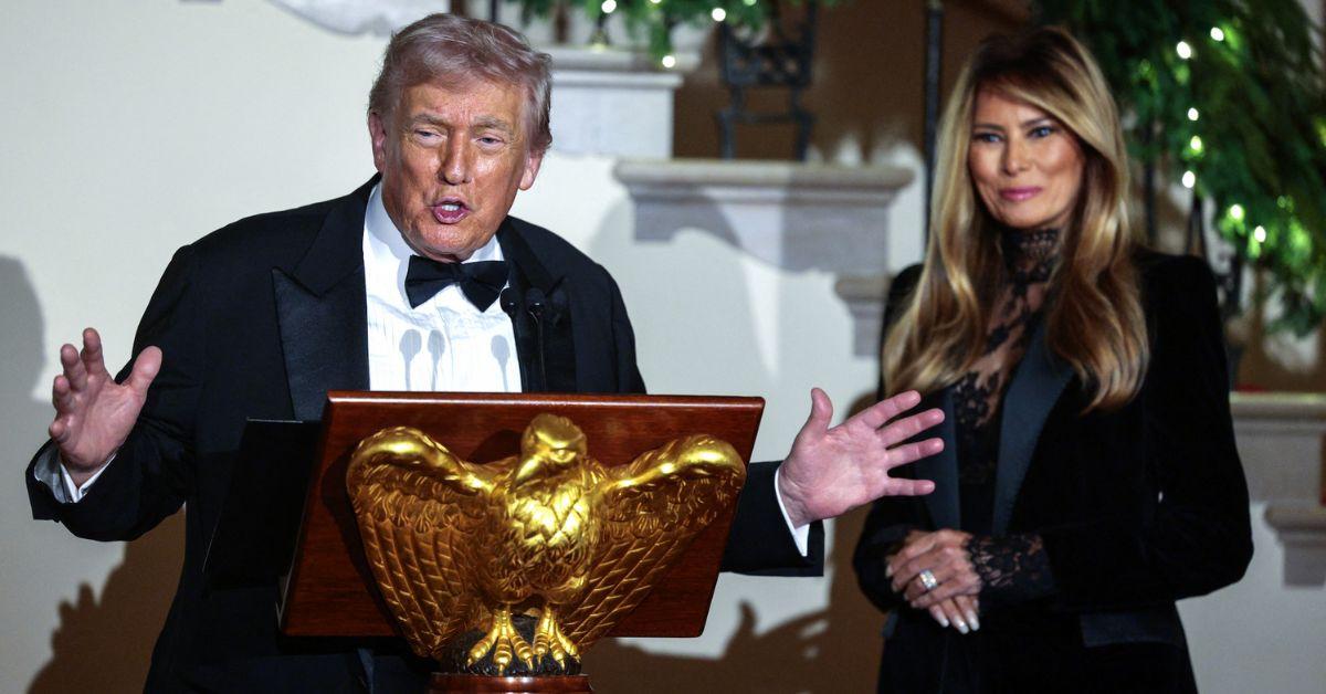 Photo of Donald Trump, Melania Trump