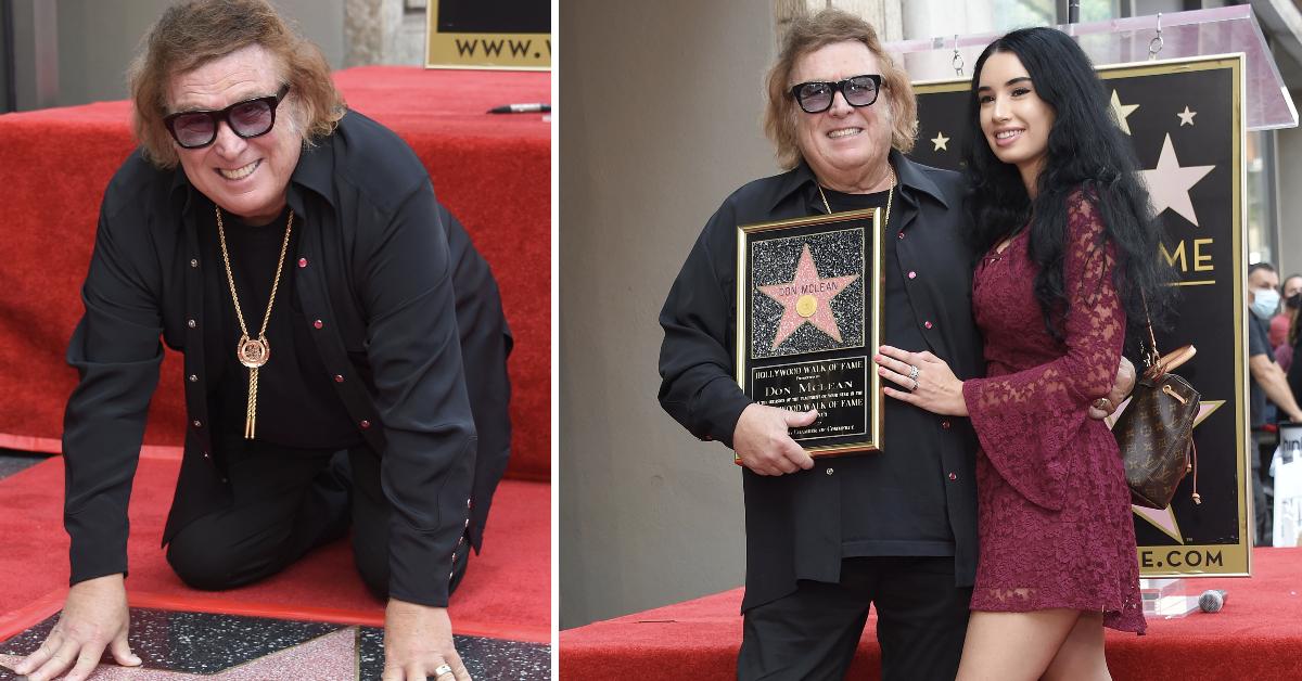 Don McLean, 75, Cuddles Up To 27YearOld Trophy Girlfriend, 'Catfish