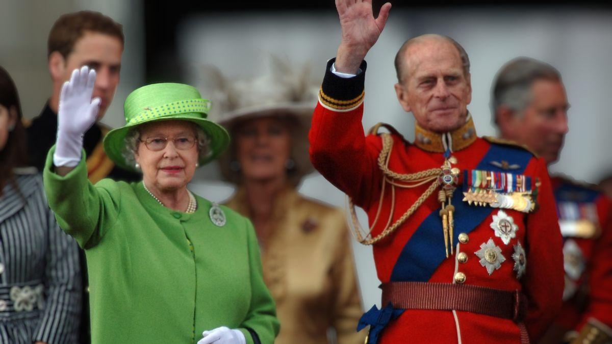 Photo of Queen Elizabeth and Prince Philip