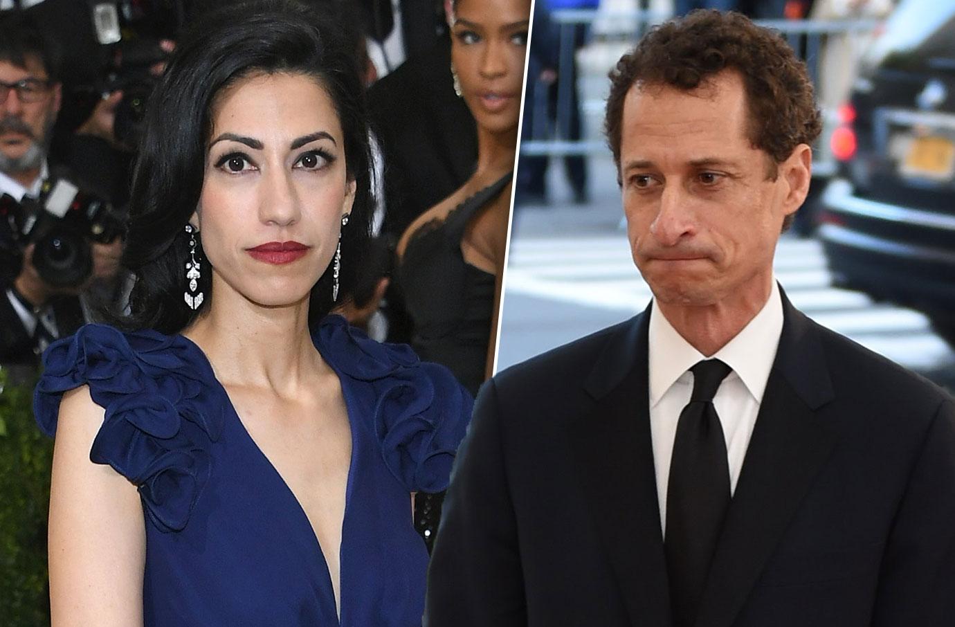 Huma Abedin Anthony Weiner Move Home