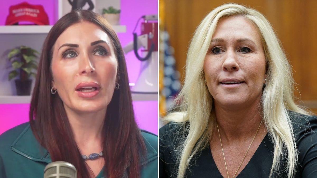 Photo of Laura Loomer, Marjorie Taylor Greene, 