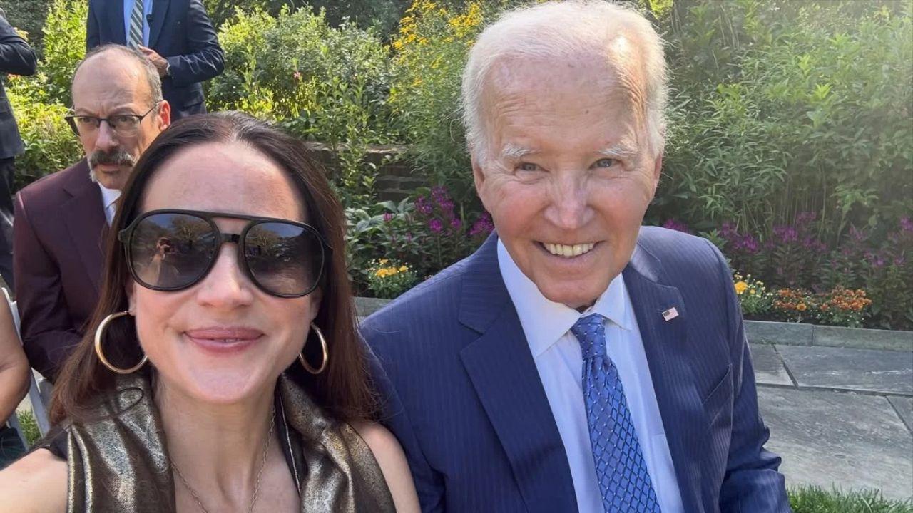 A photo of Joe Biden and Ashley Biden