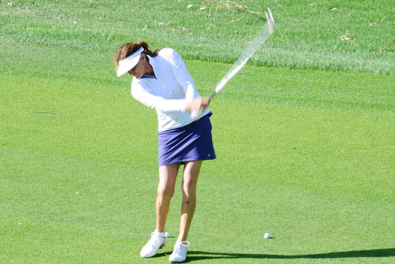 Caitlyn Jenner Fake Boobs Miniskirt Legs ANA Inspiration Golf LPGA