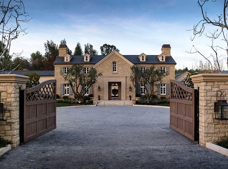 Kim Kardashian Kanye West Move Bel Air Mansion Home