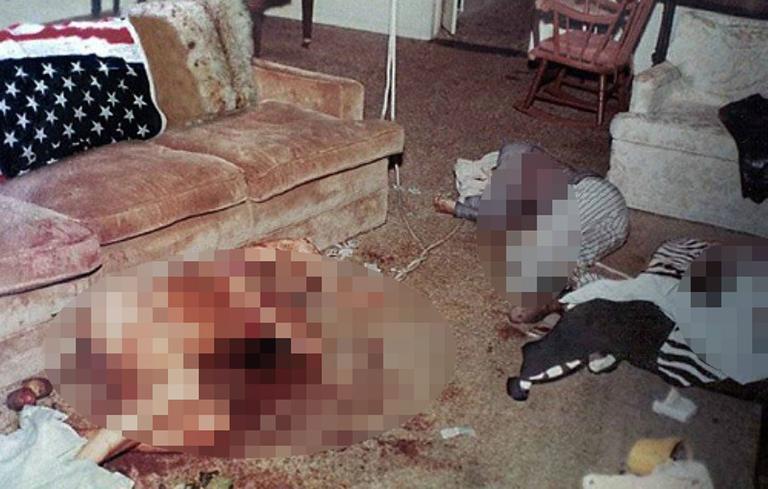 manson family murders crime scene pictures