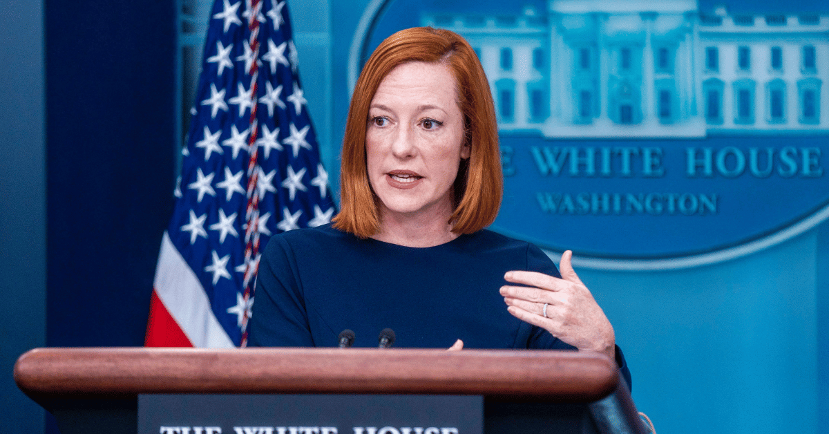 jen psaki slams fox news and marjorie taylor greene