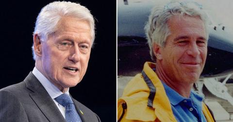 Photo of Jeffrey Epstein and Bill Clinton