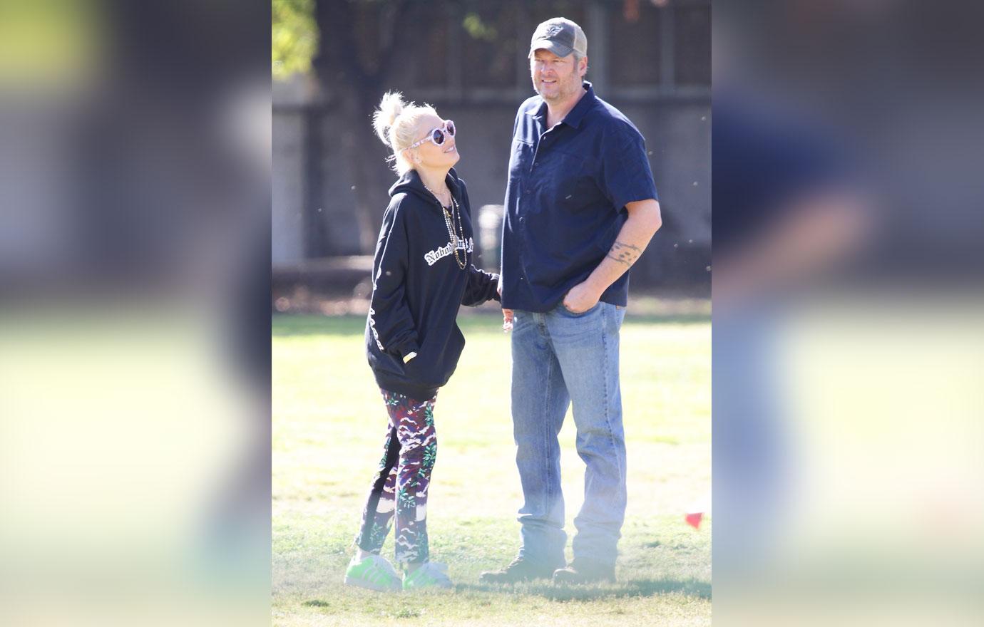 Gwen Stefani Blake Show Park PDA After Separation