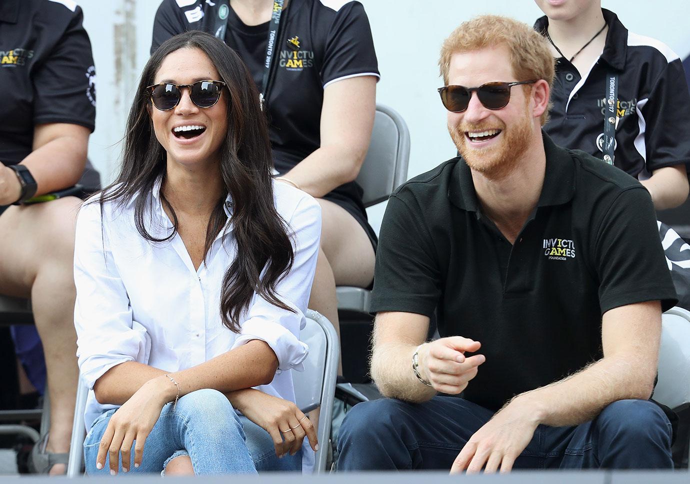 prince harry dating meghan markle first public photo invictus games