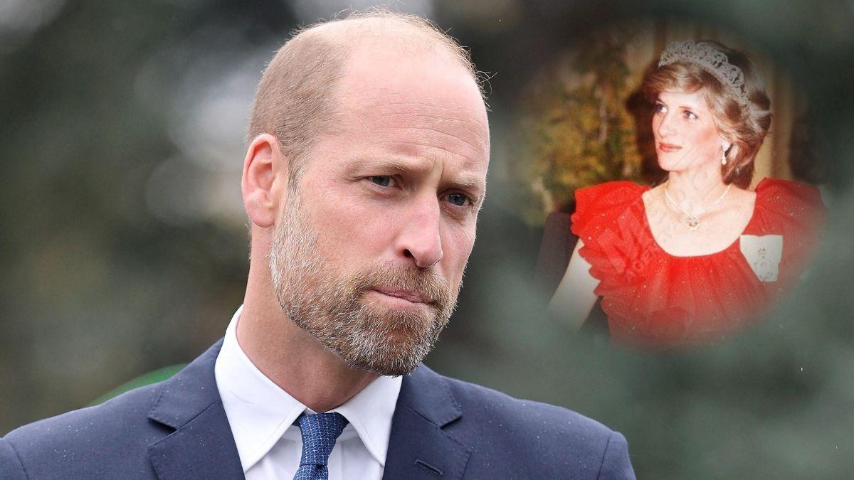Photo of Prince William and Princess Diana