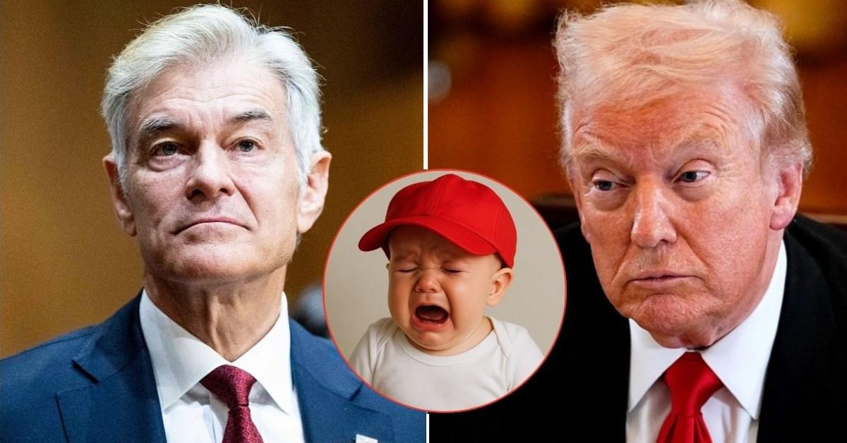 dr oz and donald trump and baby
