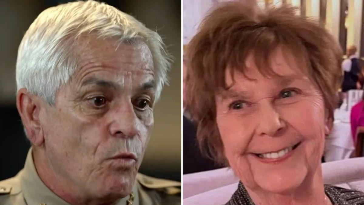 Composite photo of Sheriff Chris Nanos and Nancy Guthrie