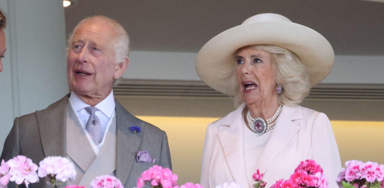 queen camilla attends wimbledon tennis match fans wait kate middleton