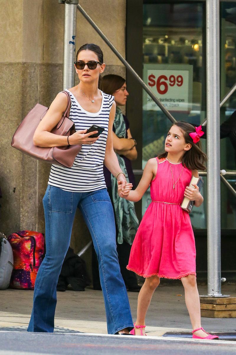 Suri Cruise Birthday Tantrum Dad Tom Mom Katie Holmes