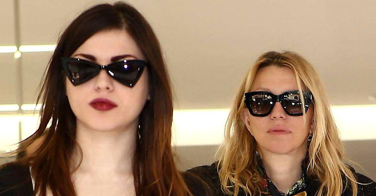 picture of Courtney Love and Francis Bean Cobain