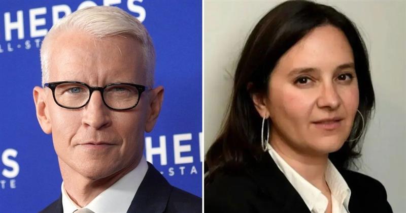 Anderson Cooper and Bari Weiss