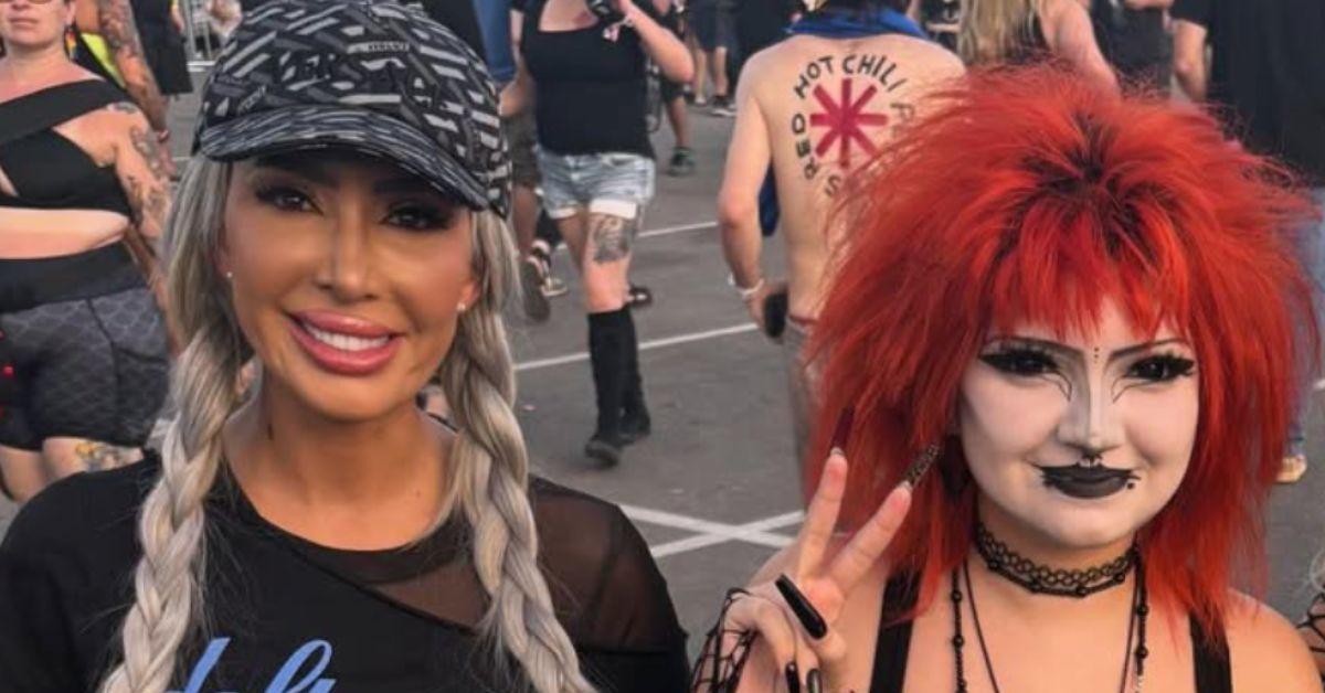 Photo of Farrah Abraham and Sophia Abraham 