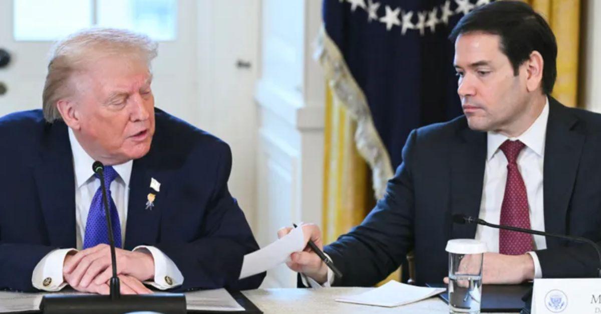 Donald Trump Reads Private Note From Marco Rubio Out Loud on Live TV — Awkward White House Moment Leaves Secretary Squirming In His Seat