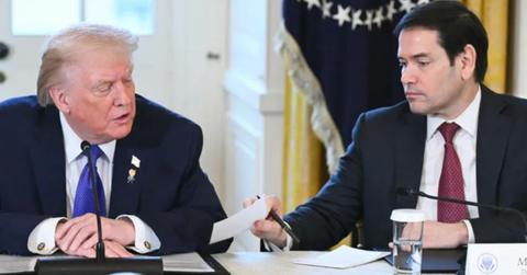 Photo of Donald Trump and Marco Rubio