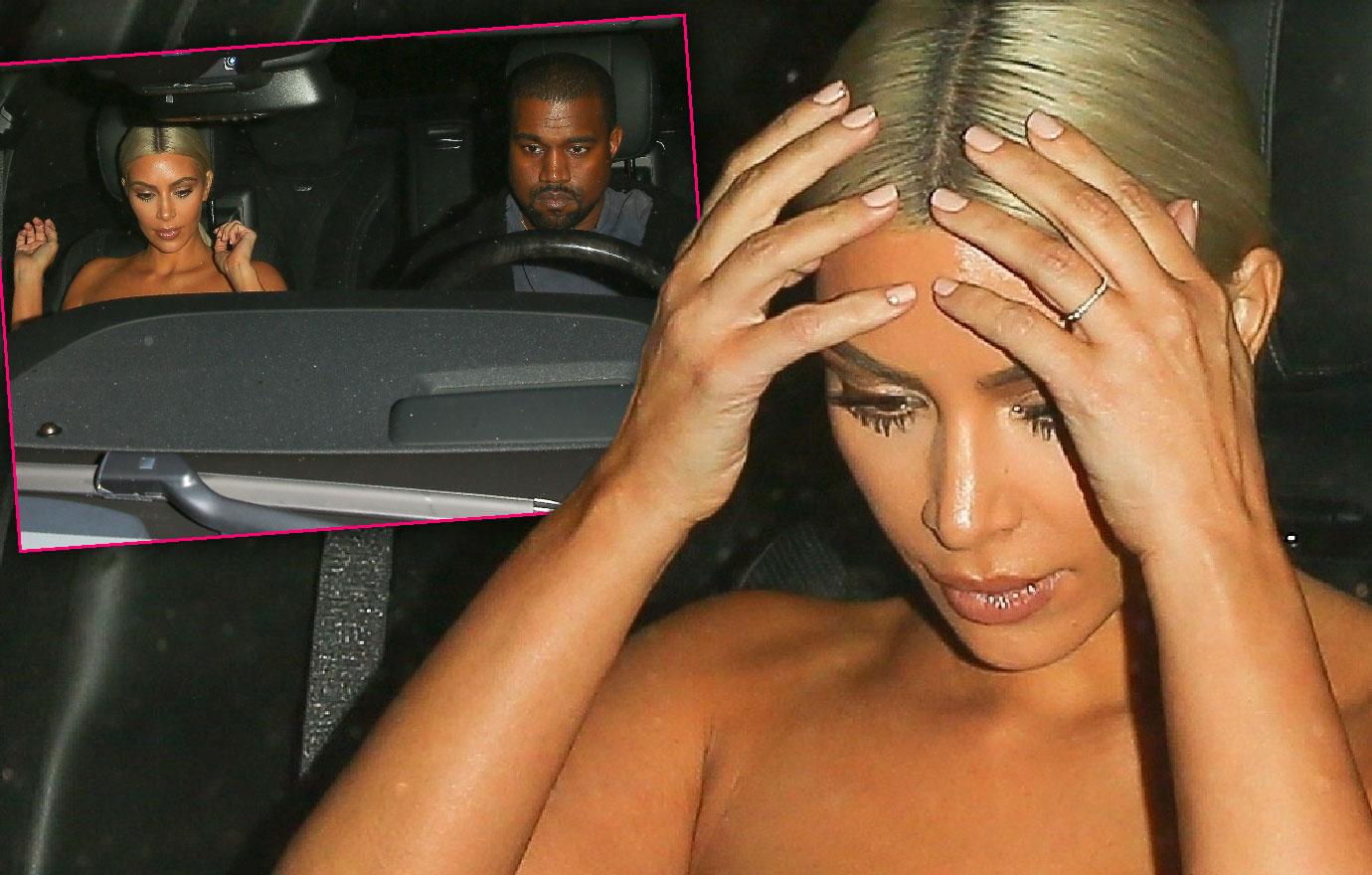 Kim Kanye Drugs Marriage Troubles