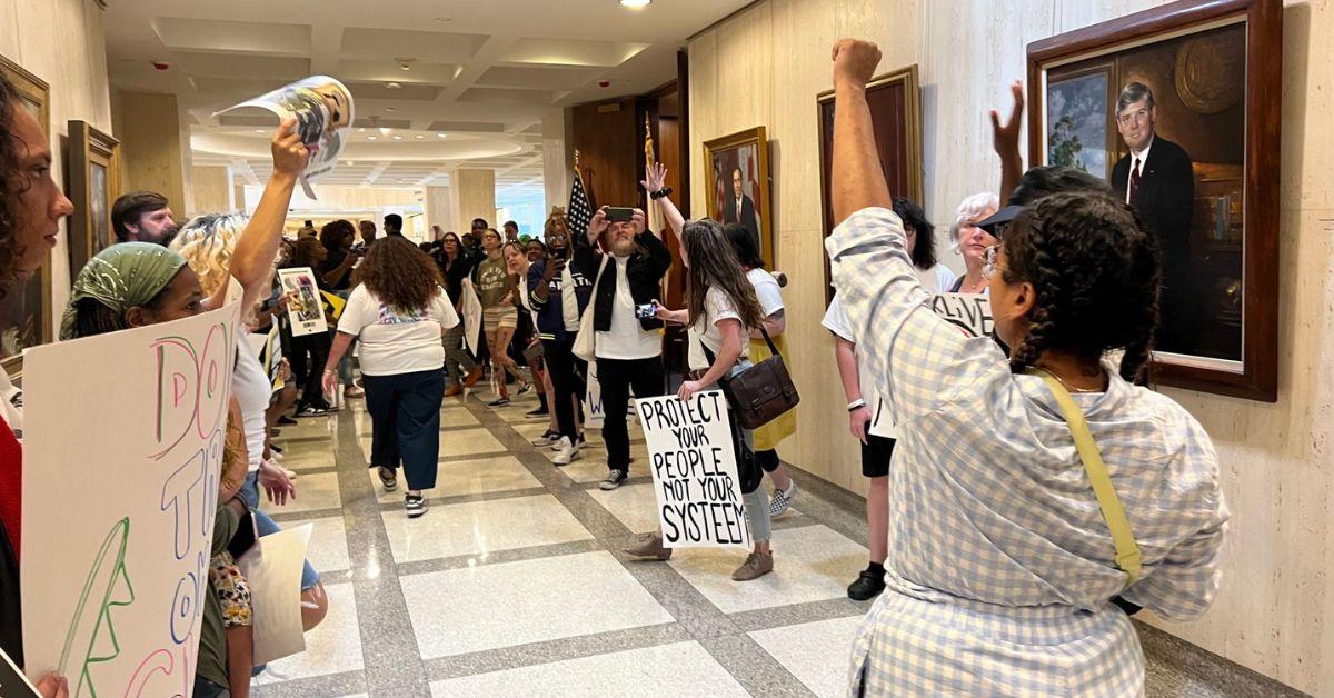 14 Protestors Arrested After Storming Governor Ron DeSantis' Office