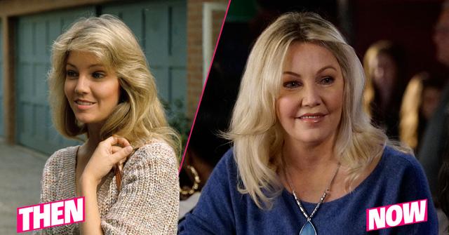 DYNASTY - "Reconciliation" - Season Two - 12/2/81 Steven (Al Corley) and Sammy Jo (Heather Locklear) dated. Jessica accidentally befriends Marvin's ex-wife, Sarah (Heather Locklear), and tries to help her and Honey settle their longstanding rift.