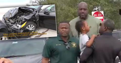 Shaquille O'Neal Saves Car Wreck Victims