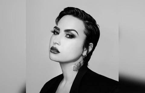 demi lovato stuns in edgy photoshoot alongside actress allie marie evans