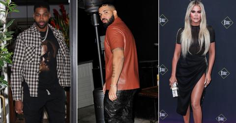 tristan thompson drake party as khloe kardashian reflects on split