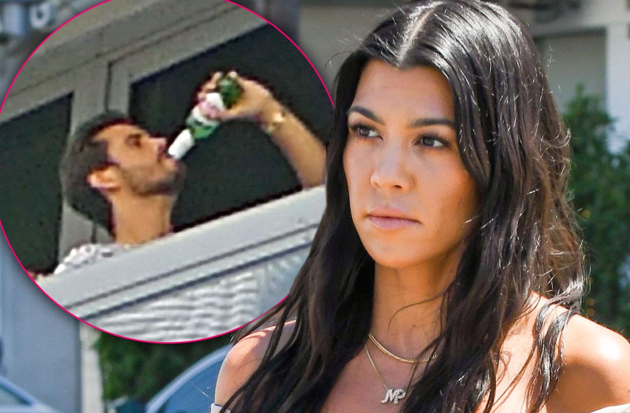 Ball Busting Kourtney Kardashian Gags Scott Disick