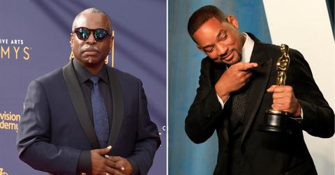 levar burton shades will smith with helmet joke at grammys