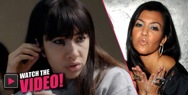 She Kissed A Girl & She Liked It! Watch Kourtney Kardashian's Makeout