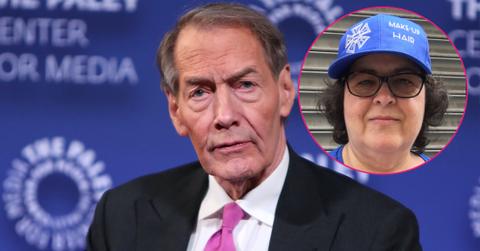 Charlie Rose attends the Paley Center for Media. Inset, Gina Riggi.