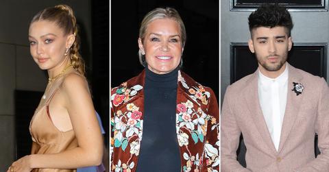 gigi hadid mom yolanda granddaughter khai photos zayn malik reunion fight pp